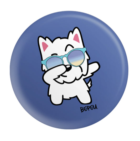 Nate Button Pin